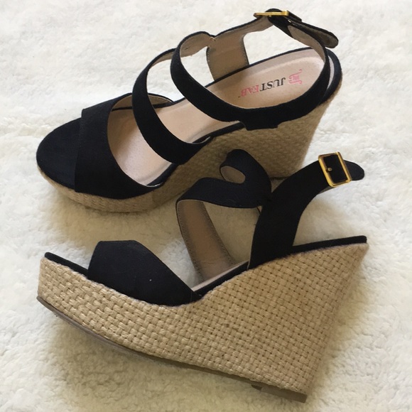 justfab wedge sandals